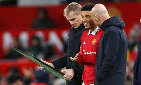 Ten Hag tự tin cao độ về Sancho, Man Utd trở lại đường đua