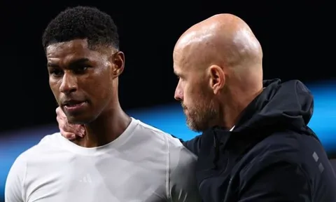 Rõ lý do Ten Hag ưu ái Rashford