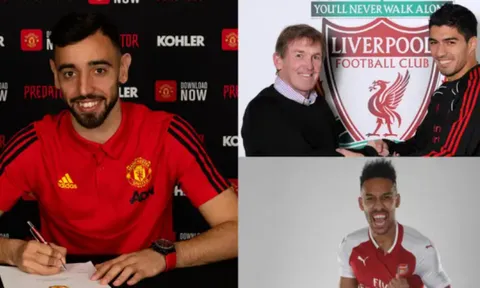 Top 10 chữ ký tháng Một xuất sắc nhất Premier League: Số 1 thuyết phục; Fernandes góp mặt