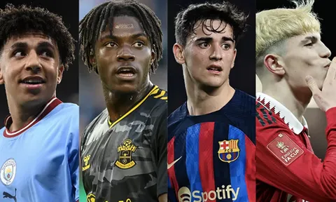 Đội hình 11 thần đồng đắt giá nhất: Sao mai Man United góp mặt