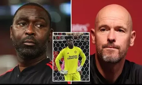 Thêm một huyền thoại Man Utd 'pressing' Onana