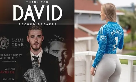 Therese Gudmundsen - Fan nữ xinh đẹp siêu vòng 3 của M.U