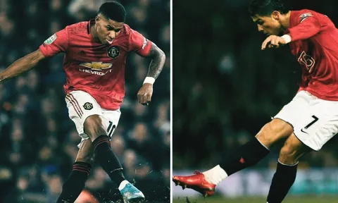 Thi đấu thăng hoa, Rashford tiếp tục được so sánh với Ronaldo