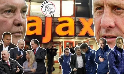 Thù hận giữa Johan Cruyff và Van Gaal