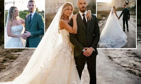 De Gea bảnh bao trong ngày cưới