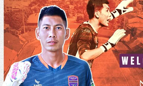Thủ môn Tuấn Mạnh về giúp Bình Dương trụ hạng
