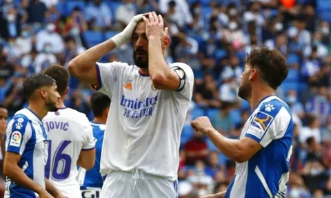 Thua sốc Espanyol, tham vọng của Real trước bờ vực phá sản