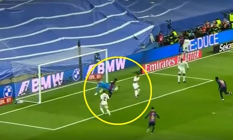Tiền đạo Barca cứu thua cho Real Madrid