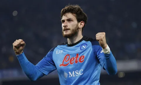 Tiền đạo Napoli tăng giá nhanh nhất châu Âu trong nửa năm qua