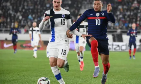 Tốc độ kinh hoàng của Kylian Mbappe chấm dứt hy vọng của Phần Lan