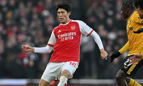 Arsenal quyết định gây choáng với Tomiyasu