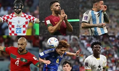 Top 10 ngôi sao có thể tăng giá phi mã sau kỳ World Cup: Bộ đôi khiến M.U mê mẩn