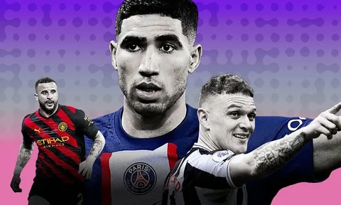 Top 5 hậu vệ cánh phải xuất sắc nhất: Bệnh binh Chelsea đá ít vẫn góp mặt