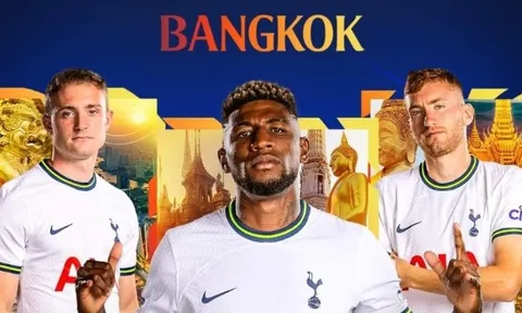 Tottenham du đấu tại Đông Nam Á hè 2023