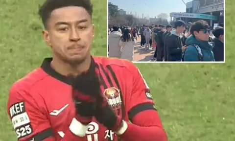 Trận ra mắt sân nhà của Lingard phá kỷ lục bóng đá Hàn Quốc