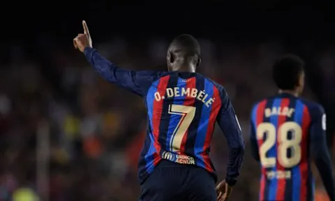 Trò cưng Xavi lập hat-trick kiến tạo, Barca thắng to trước thềm C1