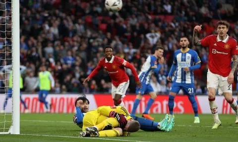 TRỰC TIẾP Brighton 0-0 Man Utd (6-7 pen): Quỷ đỏ vào chung kết (KT)