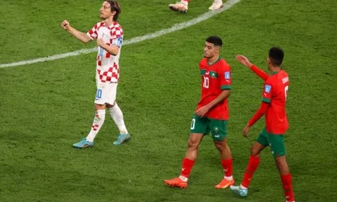 TRỰC TIẾP Croatia 2-1 Maroc (KT): Huy chương đồng cho Moric và đồng đội