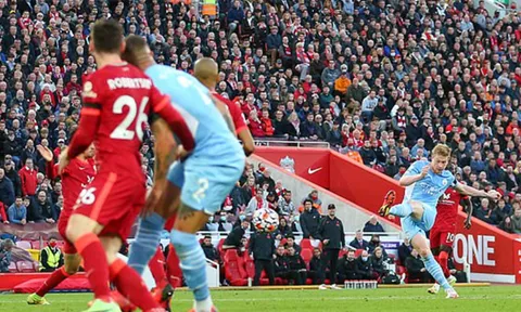 TRỰC TIẾP Liverpool 2-2 Man City: Bất phân thắng bại (KT)