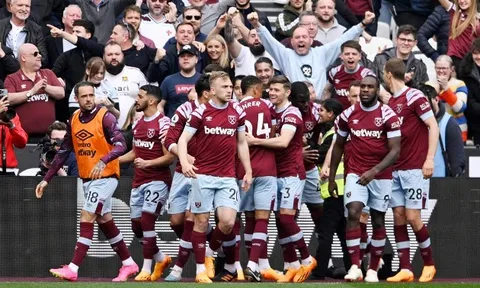 TRỰC TIẾP West Ham 2-2 Arsenal (KT): Saka tội đồ