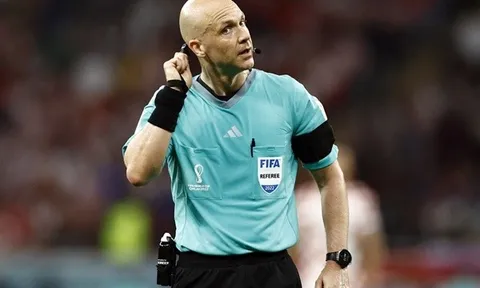 Lý do trọng tài Anthony Taylor không thể bắt trận chung kết World Cup