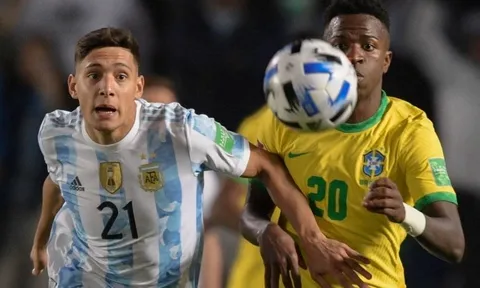 Tuyển Argentina và Brazil thiết lập cột mốc đáng quên