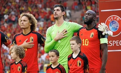 Tuyển Bỉ rối loạn, Courtois điên tiết vì Lukaku