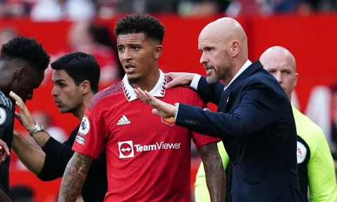 Ten Hag nghiêm trị Sancho, thượng tầng M.U tỏ thái độ