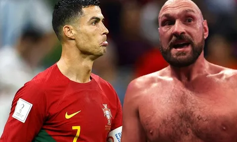 Tyson Fury: 'Nhìn Ronaldo kìa, anh ấy 37 tuổi rồi'