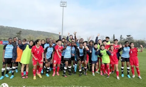 U16 nữ Việt Nam thua ĐT U16 Mỹ ở giải đấu do UEFA tổ chức