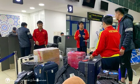 U20 Việt Nam di chuyển hơn 1 ngày về nước