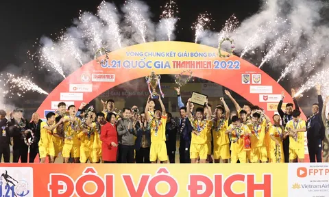 U21 Hà Nội lập kỷ lục vô địch ở U21 Quốc gia