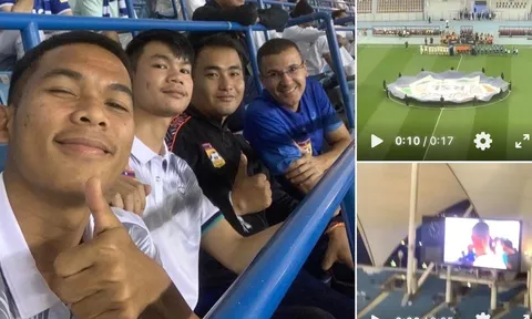 U22 Lào đi xem Ronaldo thi đấu