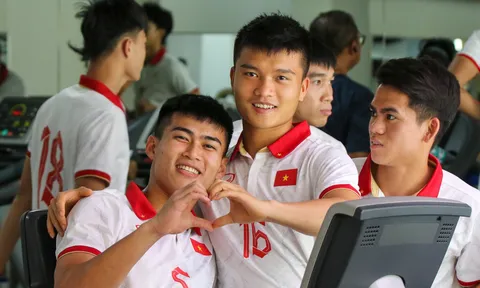 U22 Việt Nam cười thả ga, thảnh thơi chờ đấu Malaysia