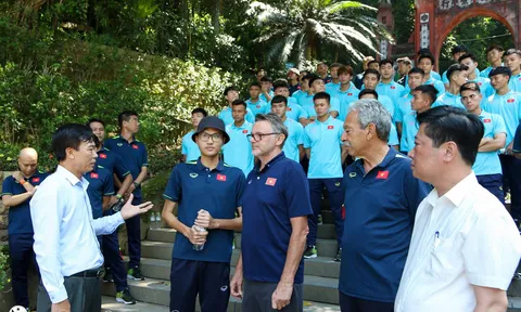 U23 Việt Nam có hành động ý nghĩa trước giải châu Á
