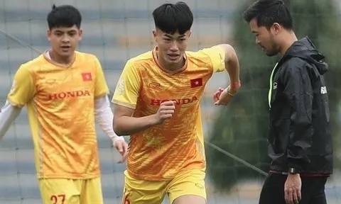 U23 Việt Nam đấu giao hữu với đội hạng Nhất