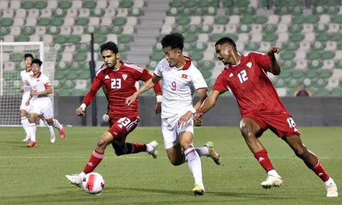 Thi đấu nỗ lực, U23 Việt Nam vẫn nhận thất bại trước U23 UAE