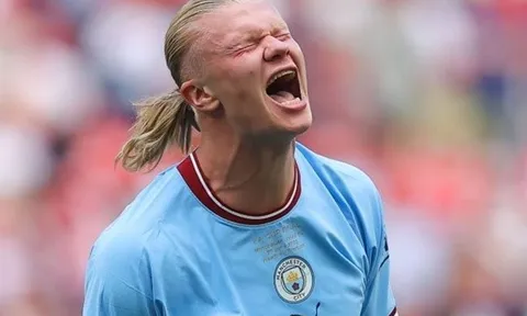 Man City lo lắng về Haaland