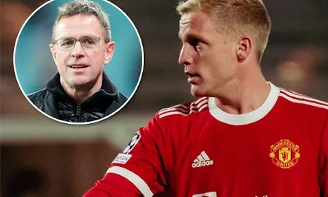 Xác nhận tương lai Van de Beek khi Rangnick dẫn dắt M.U