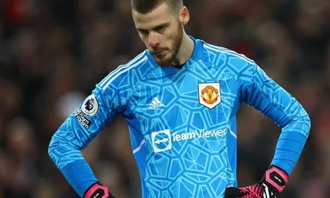 De Gea xin lỗi người hâm mộ MU