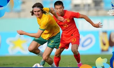U17 Australia thắng Trung Quốc 5-3, bảng C U17 châu Á khó lường