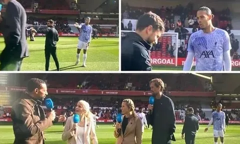 Van Dijk tức giận với Ferdinand và Crouch