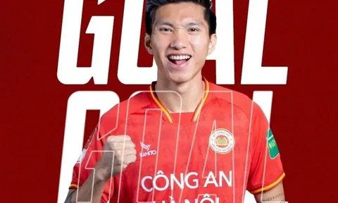 Văn Hậu giúp CAHN lội ngược dòng trước Khánh Hòa