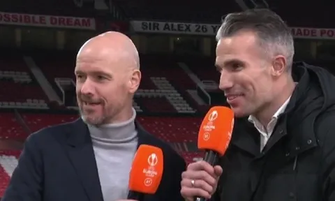 Van Persie thán phục Man Utd của Ten Hag