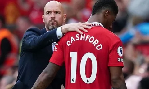 Vì sao Ten Hag không thể xử Rashford như những gì đã làm với Sancho?