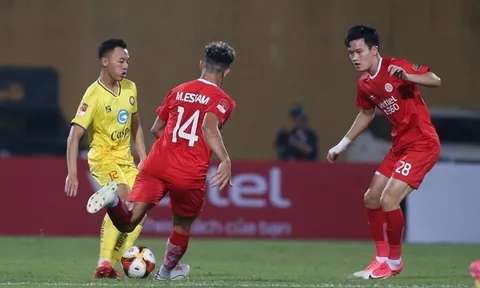 Hoàng Đức cứu nguy phút bù giờ, Viettel thoát thua trước Thanh Hóa