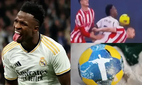 Vinicius: 'Đó là cách tôi luôn làm trên bãi biển'