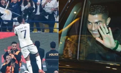 Vinicius: “Màn ăn mừng của tôi dành cho Ronaldo”