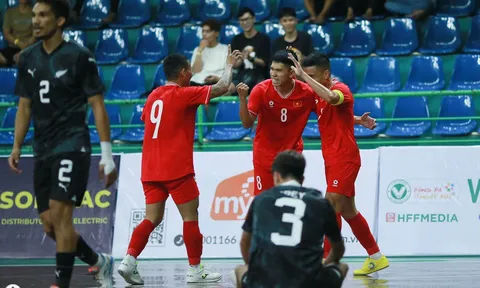 Việt Nam để New Zealand cầm hòa trong trận ra quân Giải futsal quốc tế 2024