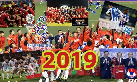 Vỡ oà với 10 sự kiện nổi bật của bóng đá Việt Nam trong năm 2019